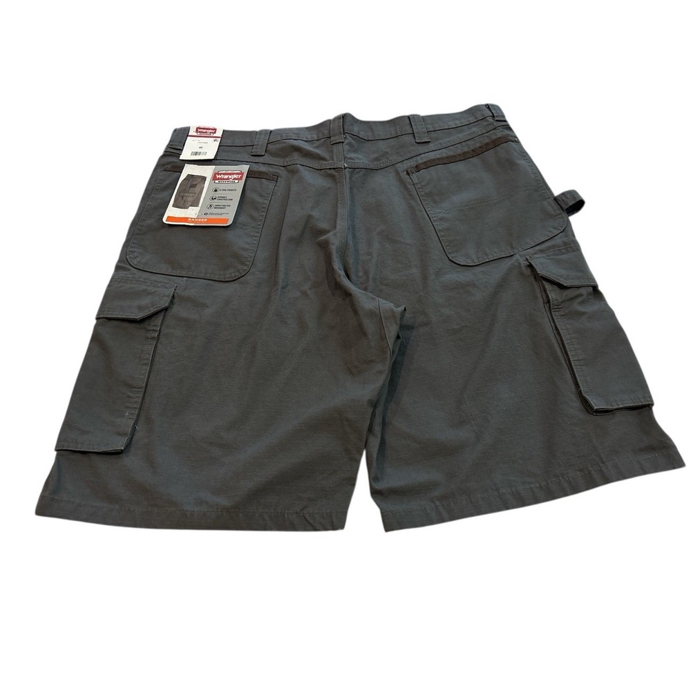 WRANGLER Shorts Ranger Carpenter Tan Ripstop‎ 100% Cotton Men's 40 NEW